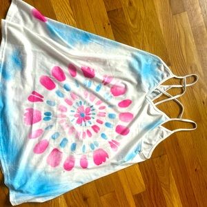 Tie dye tank